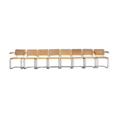8 chaises par Marcel Breuer