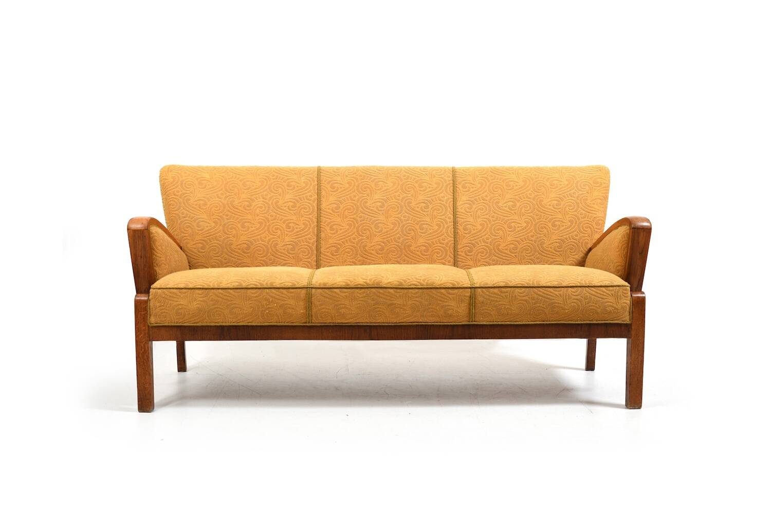 Danish Art Deco Sofa 1930s in Oak