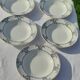 5 hollow plates in Saint-Amand earthenware