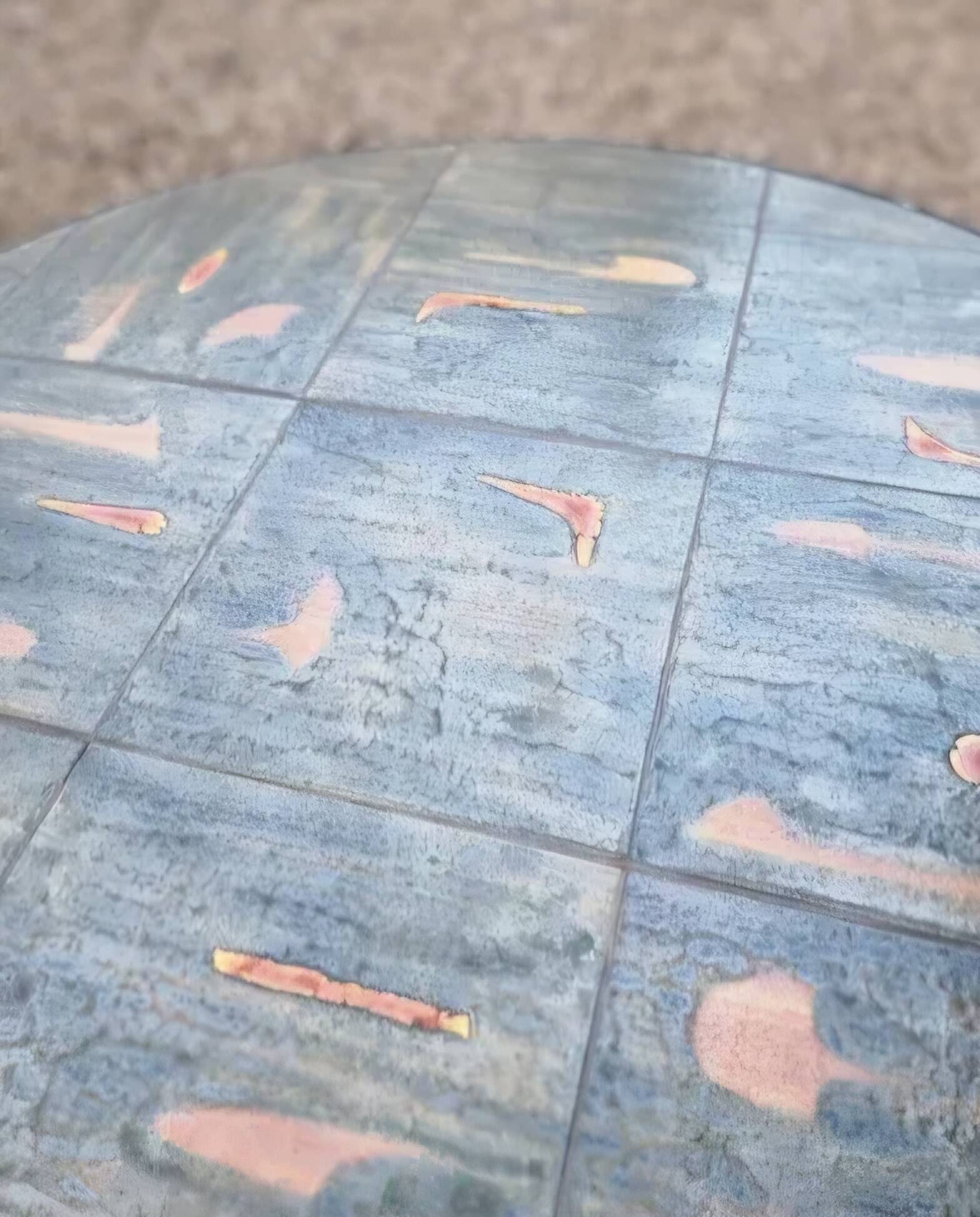 Ceramic coffee table by Jacques Lignier