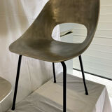 Vintage tulip chairs by Pierre Guariche