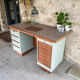 Bureau en teck