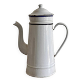 Large enameled coffee pot