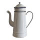 Large enameled coffee pot