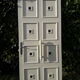 Door 200,6x93,7cm solid oak verso natural old