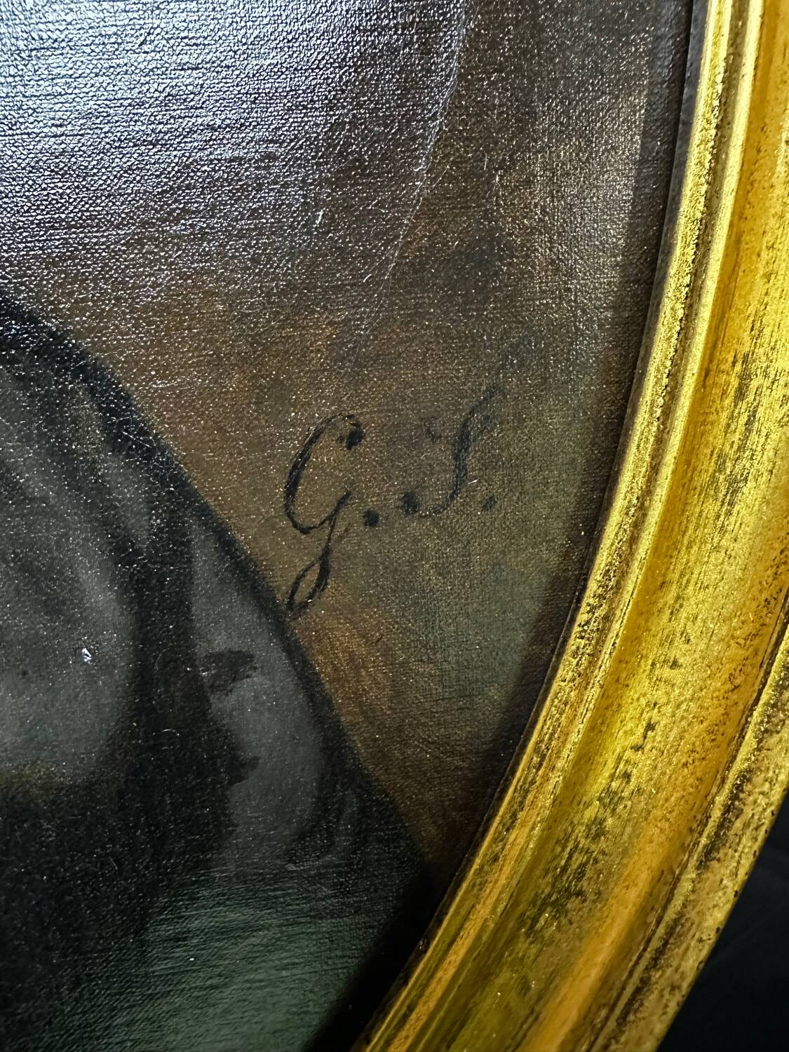 Portrait of Napoleon III by Madame de Saint-Hilaire by Giuseppe Signorin