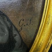 Portrait of Napoleon III by Madame de Saint-Hilaire by Giuseppe Signorin