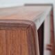 1960s, Danish chest of drawers with a mirror inside, original condition, teak wood.