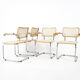 Ensemble de 4 Chaises Style B32 par Marcel Breuer