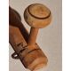 Wooden wall doorbell turned vintage 30-40s