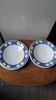 Duo d assiettes creuses faïence Badonviller Aurore