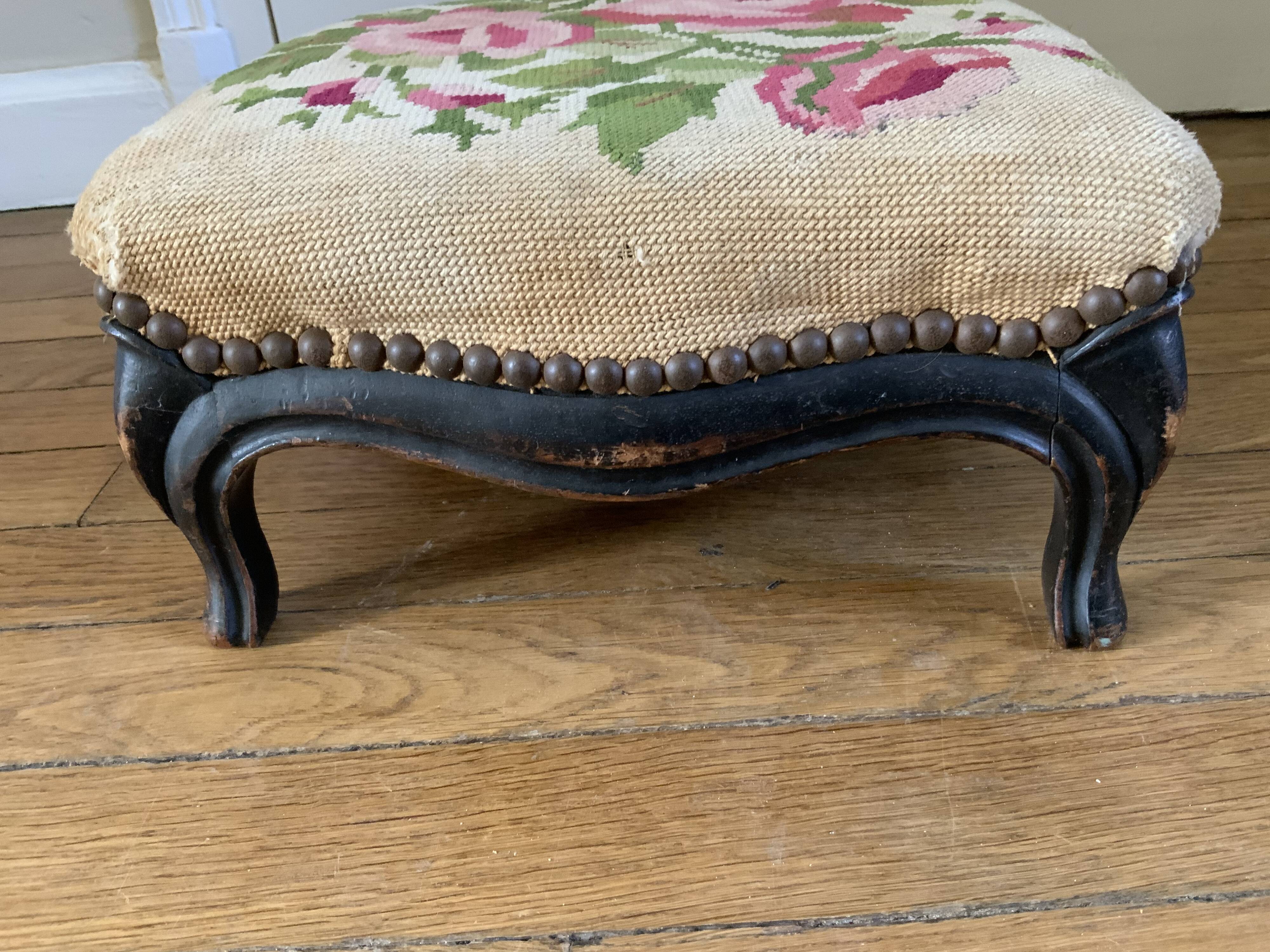Vintage footrest
