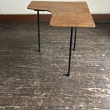 Bedside chair sofa end plywood folk art 1960