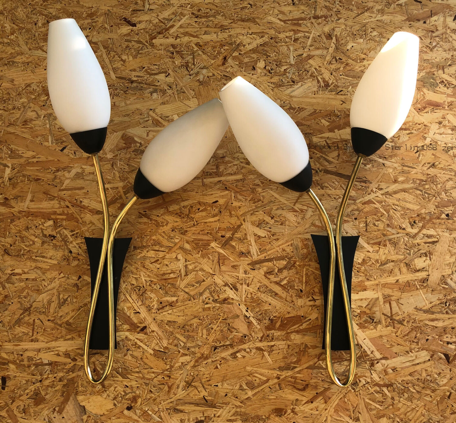 Vintage wall lamps 1970