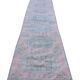 Vintage Turkish hallway rug 85x656 cm