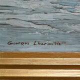 Painting “In the Mist”, by G. Lhermitte – 1930