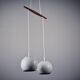Lampe suspendue, design danois, années 1960. Benny Frandsen