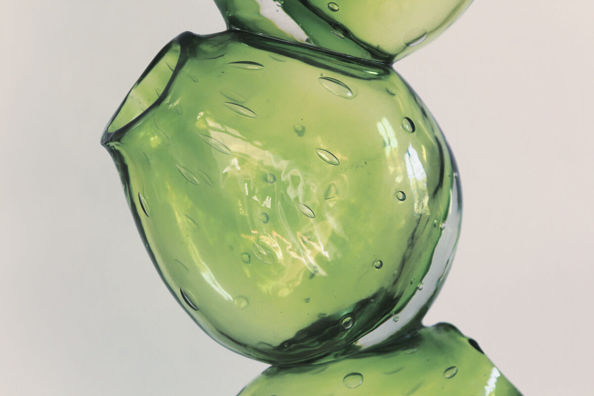 Murano cactus vase