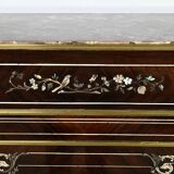 Meuble d’appui en palissandre de Rio, époque Napoléon III, milieu XIXème