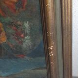 PAINTING - OIL ON CANVAS SIGNED H VAN GESSEL - BOUQUET OF FLOWERS