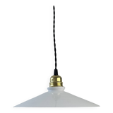 Old vintage opaline suspension 25 cm
