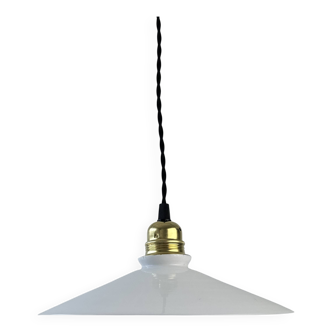 Old vintage opaline suspension 25 cm