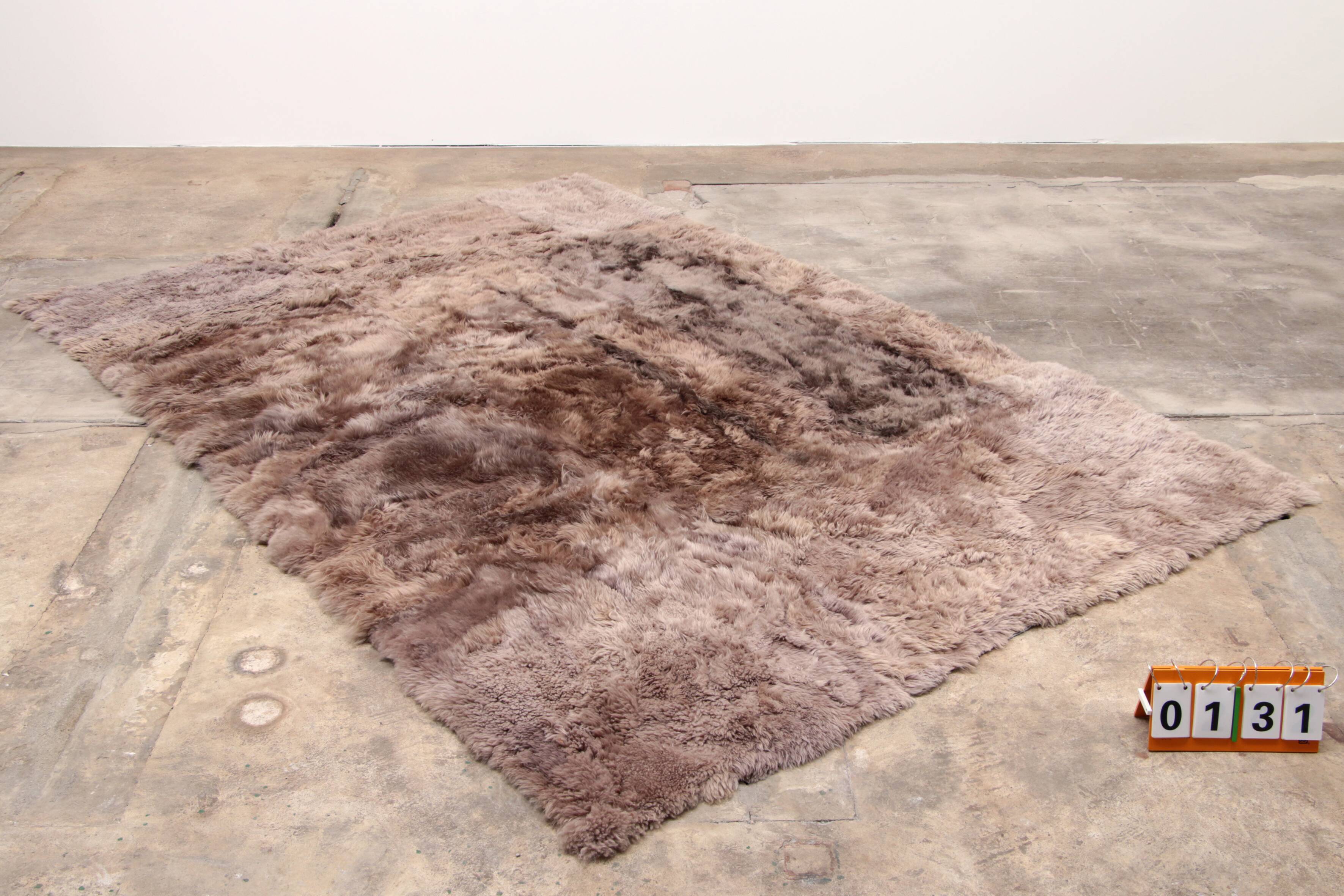 Lambswool rug brand Taiga Lambert, 1970 Germany