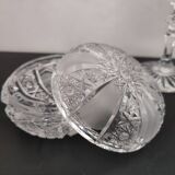 Sucrier en cristal d'Arques vintage