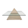 Italian Travertine Pyramid Coffee Table, 1980s