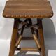 Brutalist Wabi Sabi organic tree stool or hocker