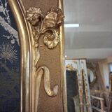 Miroir époque art nouveau 169 x 100