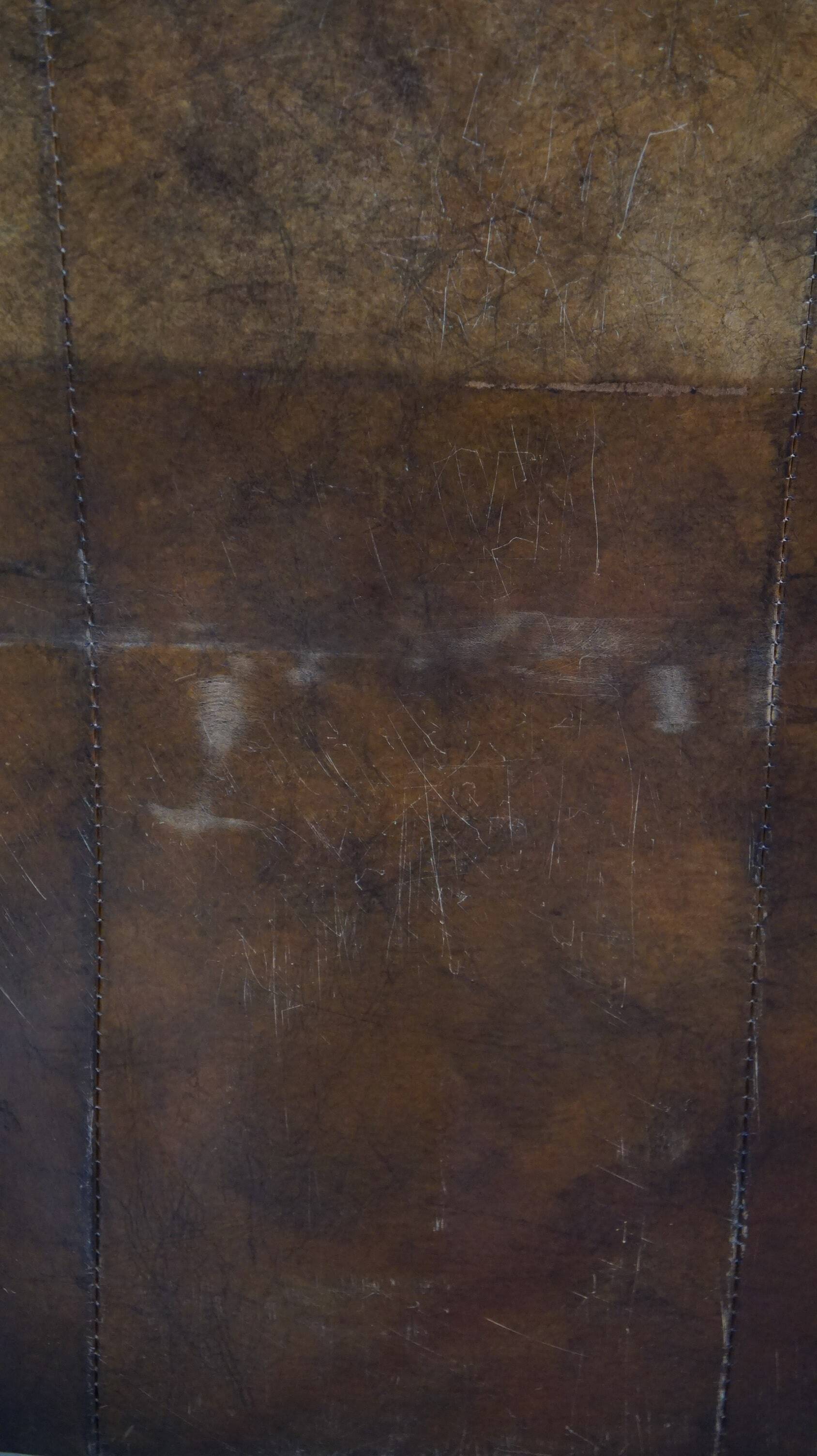 Stylish armchair with a unique design and beautiful finish, made of leather