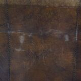 Stylish armchair with a unique design and beautiful finish, made of leather