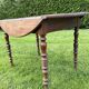 Oak drop-leaf table