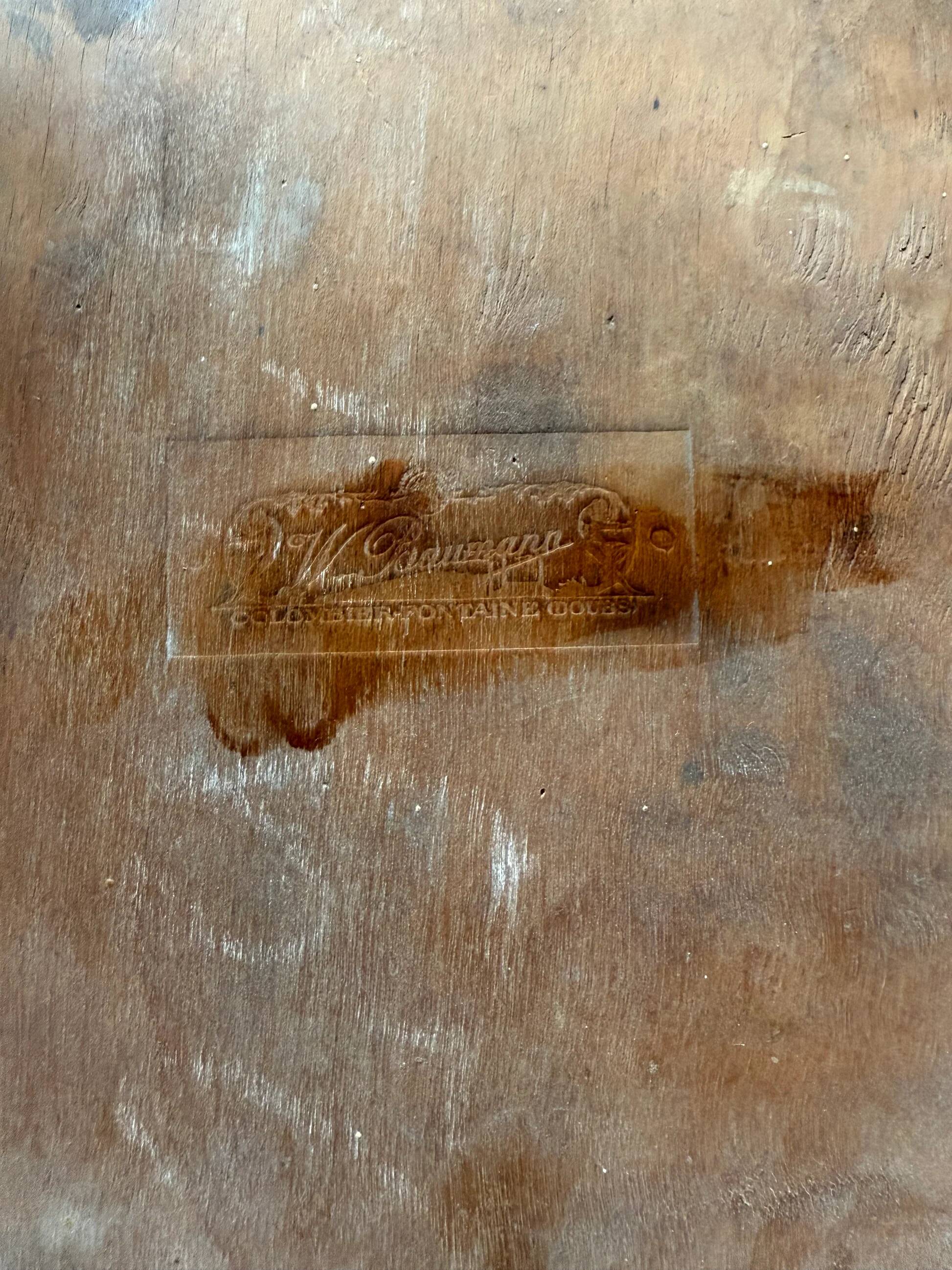 Pair of vintage Baumann bistro chairs