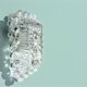 Helena Tynell style flush mount wall sconce