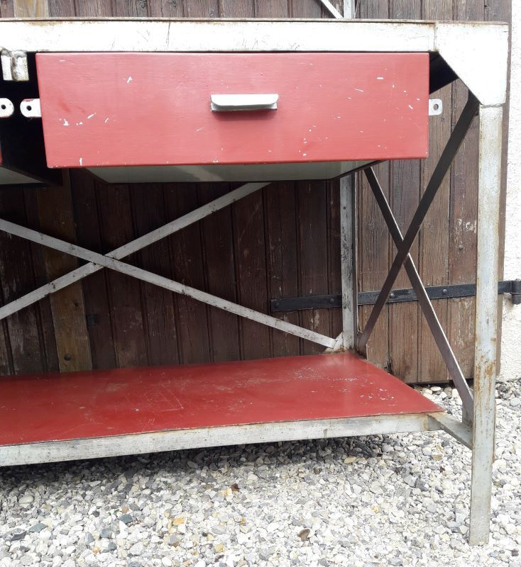 Old factory metal establishment, Majorette factory, industrial