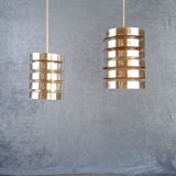 Tubular pendants by Carl Thore for Granhaga, A set of 2.