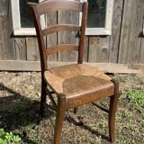 Vintage straw chair