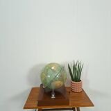Glazen globe Columbus Paul Oestergaard met atlas en lamp
