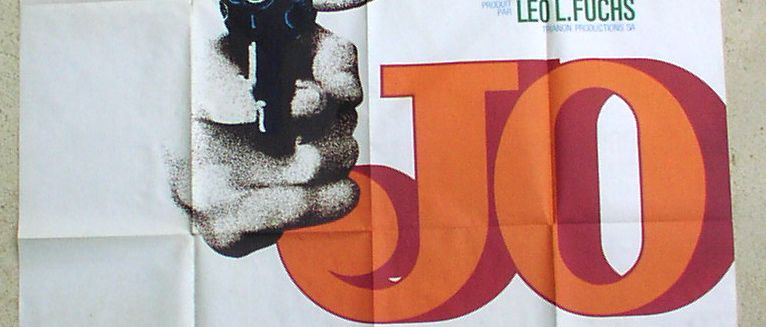 Poster cinema "jo" 1971 Louis de Funes
