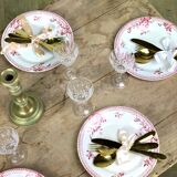 Set of 6 crystal glasses