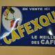 Enamelplate "cafexqui" the best coffees