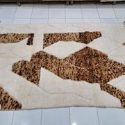 Grand tapis marocain d’atlas sur mesure taille 3/4 m