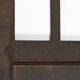 Art Deco Mirror in Wood with Facet Cut Mirror, 1930s