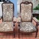 Paire de fauteuils style Louis Philippe