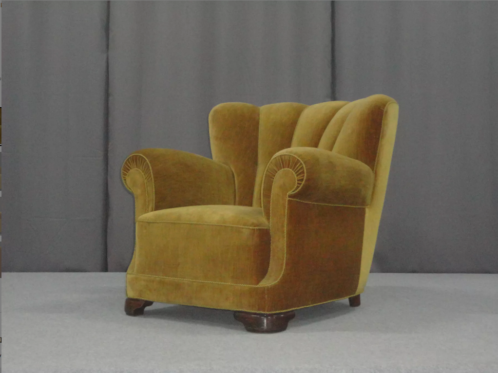 Armchair high back, 1940
