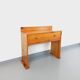 Vintage pine desk with sled legs from the 70s and 80s