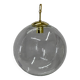 Bubble Glass Pendant by Kamenicky Senov, 1970s