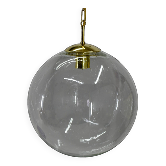 Bubble Glass Pendant by Kamenicky Senov, 1970s